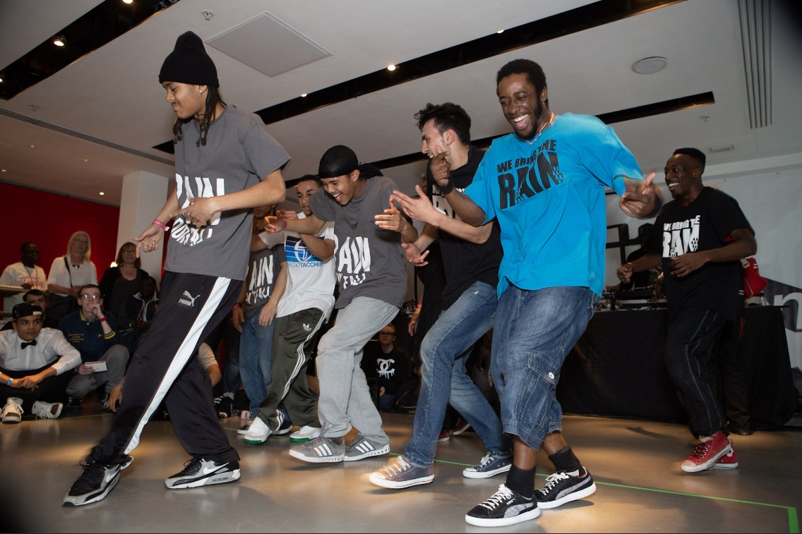Rain Crew throw down and cypher at Breakin’ Convention